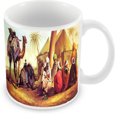 

Sleep Nature's SN-MG-236 Ceramic Mug(350 ml), Multicolor