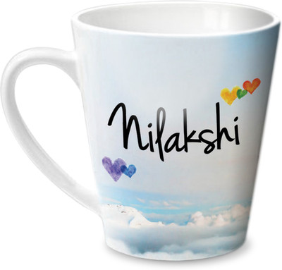 

Hot Muggs Simply Love You Nilakshi Conical Ceramic Mug(350 ml)
