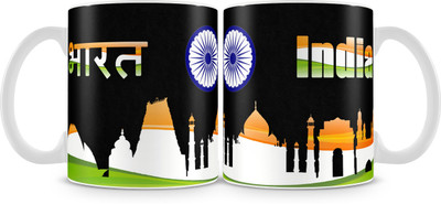 

Posterboy India Ceramic Mug(350 ml), Multicolor