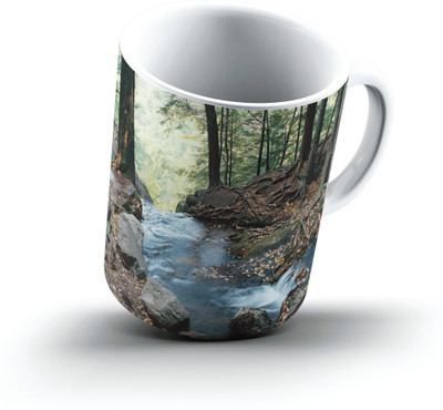 

Ucard Landscape552788 Bone China, Ceramic, Porcelain Mug(325 ml), Multicolor