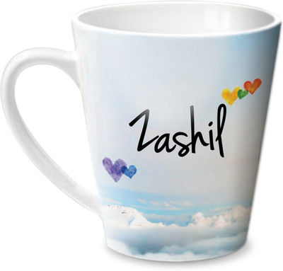 

Hot Muggs Simply Love You Zashil Conical Ceramic Mug(350 ml)