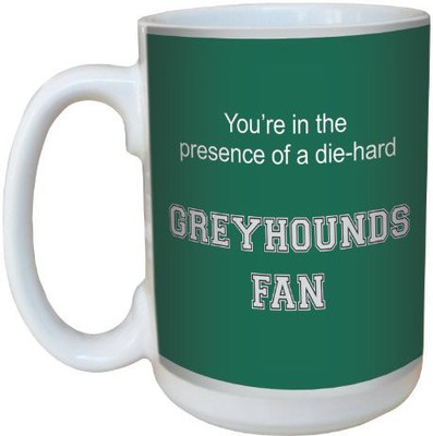 

Tree-Free Greetings Greetings lm44768 Greyhounds College Basketball Ceramic with Full-Sized Handle, 15-Ounce Ceramic Mug(60 ml), Multicolor