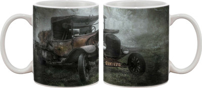 

Artifa Fantastic Vintage Car Porcelain, Ceramic Mug(350 ml), Multicolor