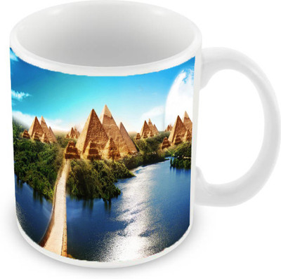 

Sleep Nature's SN-MG-534 Ceramic Mug(350 ml), Multicolor