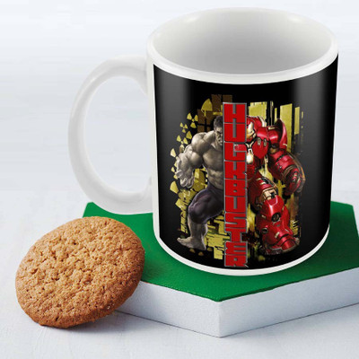 

Posterboy Hulk Buster - Avengers Officially Licensed (Pack Of 1) Ceramic Mug(350 ml), Multicolor