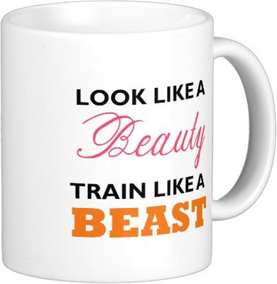 

Exoctic Silver Quoteds ooooo95 Ceramic Mug(300 ml), Multicolor