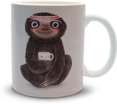 Shoppers Bucket 356 Ceramic Coffee Mug(330 ml)