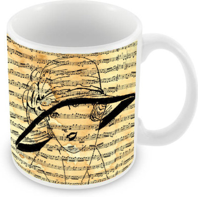 Sleep Nature's SN-MG-2456 Ceramic Mug(350 ml), Multicolor