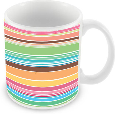 

Sleep Nature's SN-MG-2692 Ceramic Mug(350 ml), Multicolor