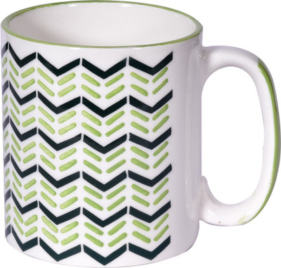 

Clay Creations Clay Creations Bone China Coffees - Pack of SIX 112 Bone China Mug(250 ml, Pack of 6), Multicolor