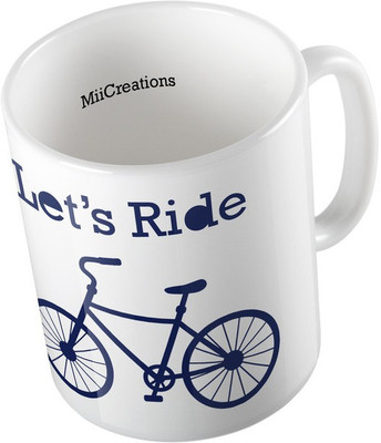 MiiCreations MUG-W-00014 Ceramic Mug(325 ml), Multicolor