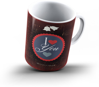 

Ucard Valentines Day Love563 Bone China, Ceramic, Porcelain Mug(325 ml)