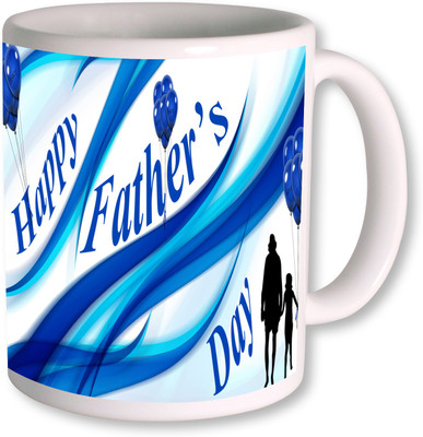 

PhotogiftsIndia Happy Fathers Day 116 Ceramic Mug(350 ml), White