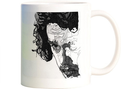 

Rangeele Inkers Game Of Thrones Jon Snow Art Ceramic Mug(300 ml), Multicolor