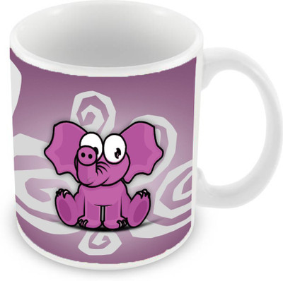 

Sleep Nature's SN-MG-2027 Ceramic Mug(350 ml), Pink