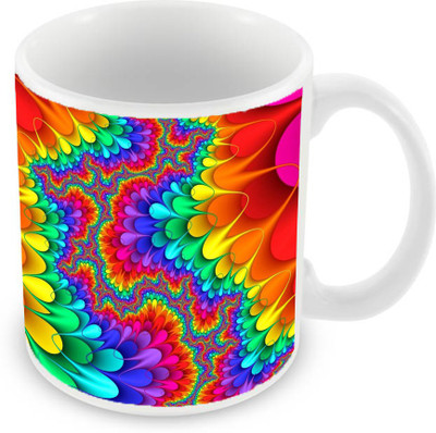 

Sleep Nature's SN-MG-181 Ceramic Mug(350 ml), Multicolor