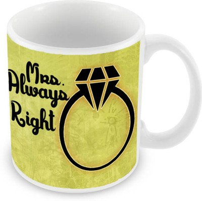

Sleep Nature's SN-MG-2687 Ceramic Mug(350 ml), Yellow