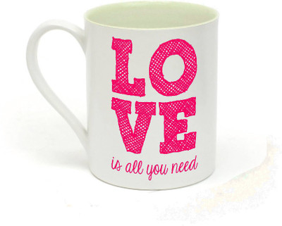 Sowing Happiness MUG275 Ceramic Mug(350 ml), White