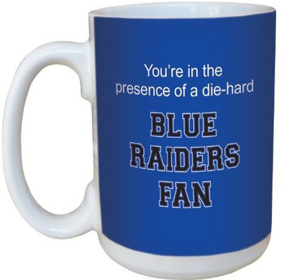 

Tree-Free Greetings Greetings lm44787 Blue Raiders College Basketball Ceramic with Full-Sized Handle, 15-Ounce Ceramic Mug(60 ml)