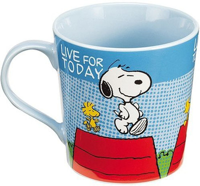 

Vandor 85265 Peanuts Snoopy 12 oz Ceramic, Multicolor Ceramic Mug(60 ml)