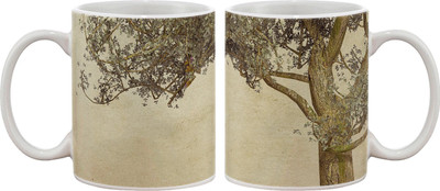 

Artifa Tree Art Porcelain, Ceramic Mug(350 ml), Multicolor