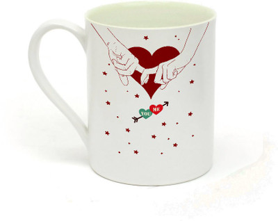 Sowing Happiness MUG307 Ceramic Mug(350 ml), White