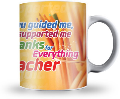 

Presto Teachers Day Gift for Thanks to Sir Ceramic Mug(330 ml), White