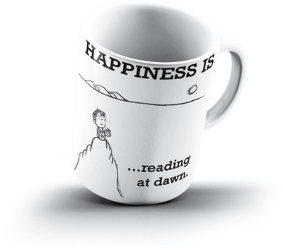 

Ucard Happiness Is2298 Bone China, Ceramic, Porcelain Mug(325 ml)