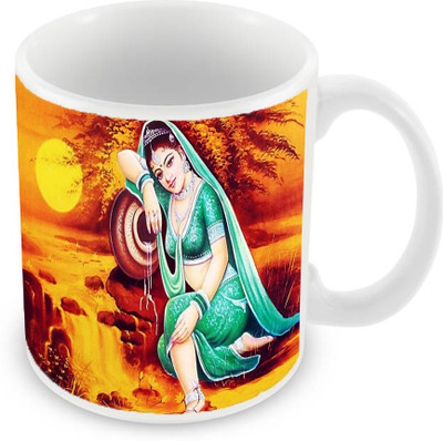 

Sleep Nature's SN-MG-91 Ceramic Mug(350 ml), Orange