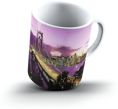 

Ucard Landscape1782911 Bone China, Ceramic, Porcelain Mug(325 ml), Multicolor