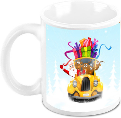 

Homesogood Loads Of Christmas Gifts Ceramic Mug(325 ml)