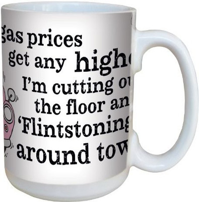 

Tree-Free Greetings Greetings lm43879 Hilarious Aunty Acid Flintstones by The Backland Studio Ceramic, 15-Ounce Ceramic Mug(60 ml), Multicolor