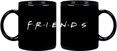 

Posterboy Friends - Bk Ceramic Mug(350 ml), Multicolor