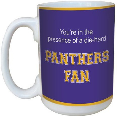 

Tree-Free Greetings Greetings lm44828 Panthers College Basketball Ceramic with Full-Sized Handle, 15-Ounce Ceramic Mug(60 ml), Multicolor