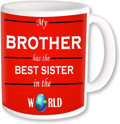 

PhotogiftsIndia World Best Sister 3 Ceramic Mug(325 ml), Multicolor