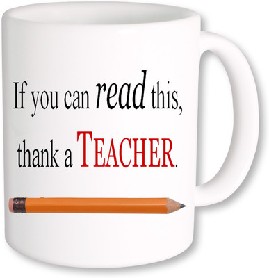 

PhotogiftsIndia Happy Teachers Day 007 Ceramic Mug(325 ml), Multicolor