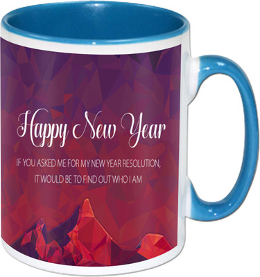 

Heyworlds new year gifts 0012 Ceramic Mug(325 ml), Multicolor