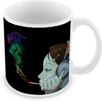 

Sleep Nature's SN-MG-2495 Ceramic Mug(350 ml), Multicolor