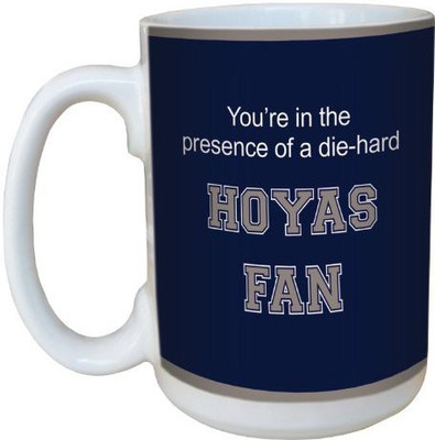 

Tree-Free Greetings Greetings lm44716 Hoyas College Basketball Ceramic with Full-Sized Handle, 15-Ounce Ceramic Mug(60 ml), Multicolor