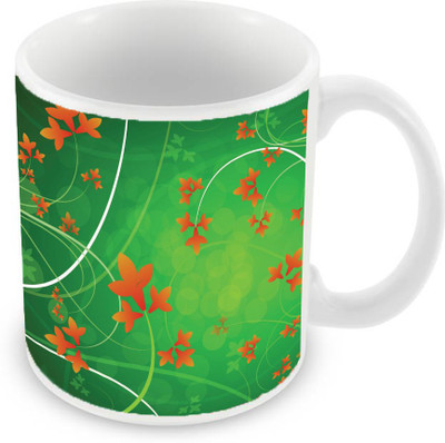 

Sleep Nature's SN-MG-1250 Ceramic Mug(350 ml), Green