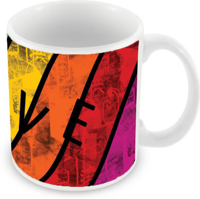 

Sleep Nature's SN-MG-2677 Ceramic Mug(350 ml), Multicolor