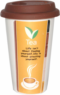 

Divsam Energetic Tea Printed Ceramic Mug(300 ml)