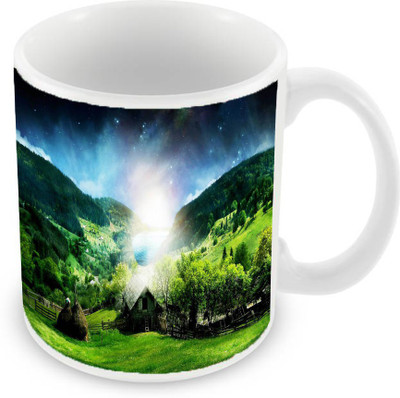 

Sleep Nature's SN-MG-572 Ceramic Mug(350 ml), Multicolor