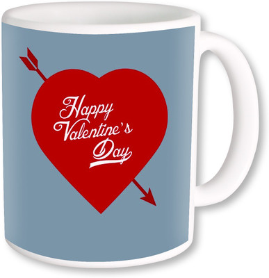 

Heyworlds happy valentine day gifts 16 Ceramic Mug(325 ml), Multicolor