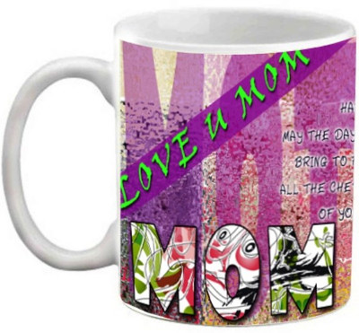 

EFW Love You Mom (EFWMU0100007) Ceramic Mug(325 ml), White