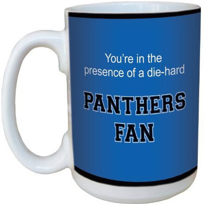 

Tree-Free Greetings Greetings lm44719 Panthers College Basketball Ceramic with Full-Sized Handle, 15-Ounce Ceramic Mug(60 ml), Multicolor