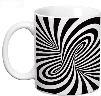 

Prithish Pscychological Illusions Design 3 Ceramic Mug(330 ml), Multicolor