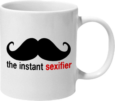 

Mooch Wale Mooch The Instant Sexifier Ceramic Mug(325 ml), Multicolor