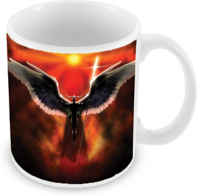 

Sleep Nature's SN-MG-1700 Ceramic Mug(350 ml), Red