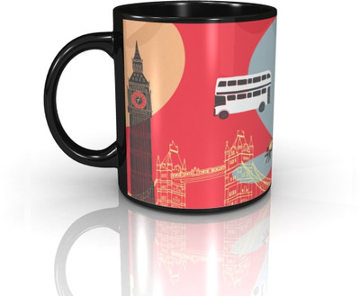 

Seven Rays London Ceramic Mug(350 ml)